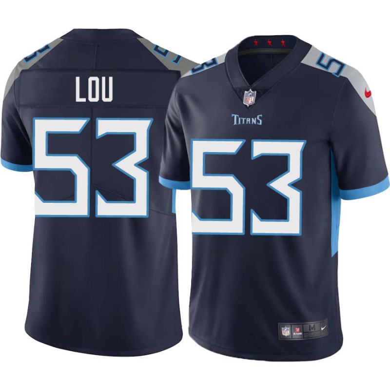 Ron Lou #53 Titans China Navy Jersey Paypal