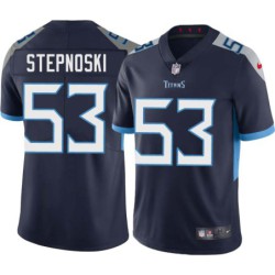 Mark Stepnoski #53 Titans China Navy Jersey Paypal