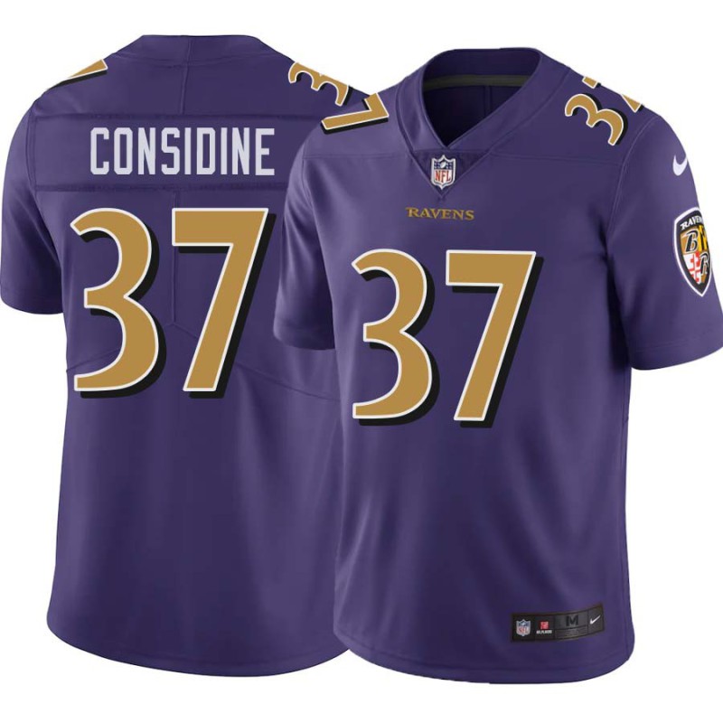 Ravens #37 Sean Considine Purple Jersey