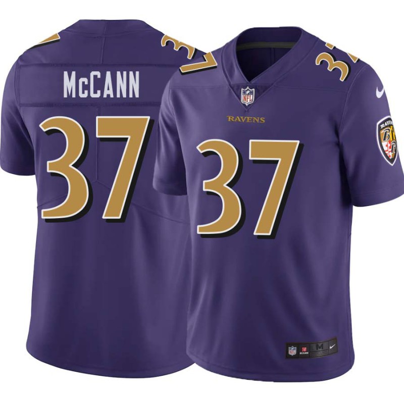 Ravens #37 Bryan McCann Purple Jersey