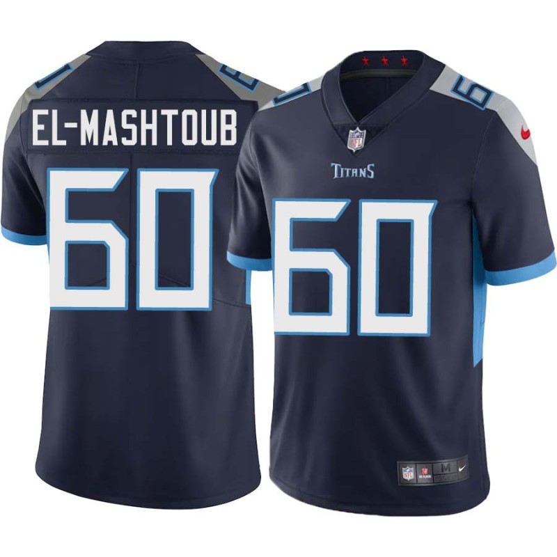 Hicham El-Mashtoub #60 Titans China Navy Jersey Paypal