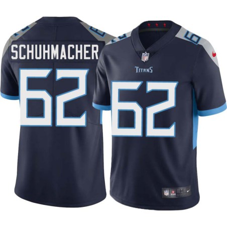 John Schuhmacher #62 Titans China Navy Jersey Paypal