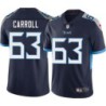 Ronnie Carroll #63 Titans China Navy Jersey Paypal