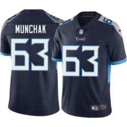 Mike Munchak #63 Titans China Navy Jersey Paypal