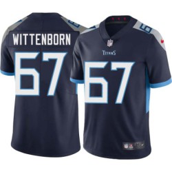 John Wittenborn #67 Titans China Navy Jersey Paypal