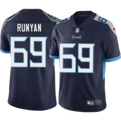 Jon Runyan #69 Titans China Navy Jersey Paypal