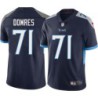 Tom Domres #71 Titans China Navy Jersey Paypal