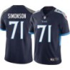 Dave Simonson #71 Titans China Navy Jersey Paypal