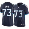 John Davis #73 Titans China Navy Jersey Paypal