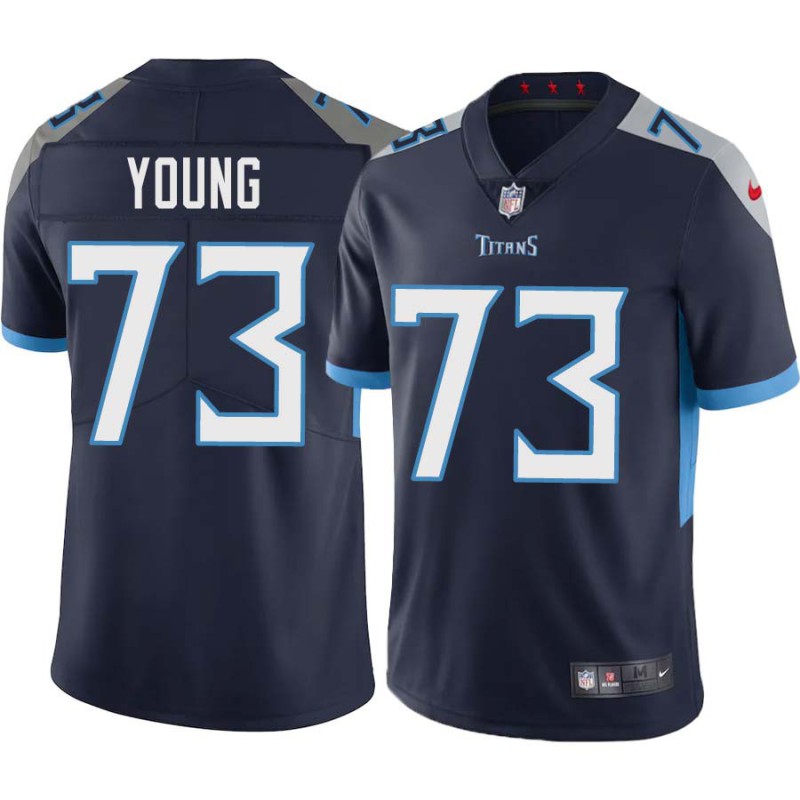 Almon Young #73 Titans China Navy Jersey Paypal