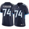 Gene Ferguson #74 Titans China Navy Jersey Paypal