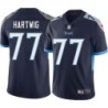 Justin Hartwig #77 Titans China Navy Jersey Paypal