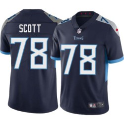 DeQuincy Scott #78 Titans China Navy Jersey Paypal