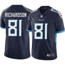 Rico Richardson #81 Titans China Navy Jersey Paypal