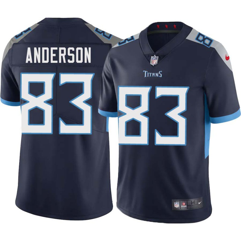 Warren Anderson #83 Titans China Navy Jersey Paypal