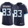 Jerry Broadnax #83 Titans China Navy Jersey Paypal