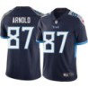 Walt Arnold #87 Titans China Navy Jersey Paypal