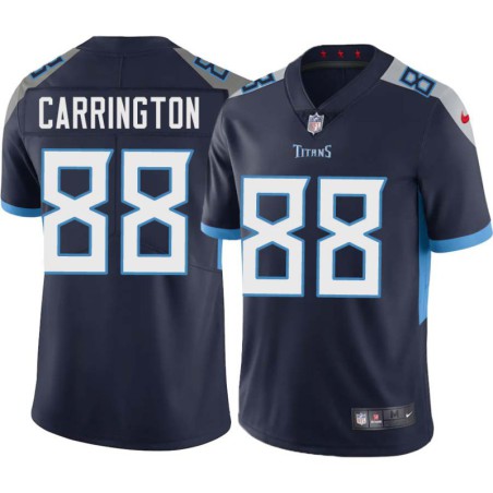 Ed Carrington #88 Titans China Navy Jersey Paypal