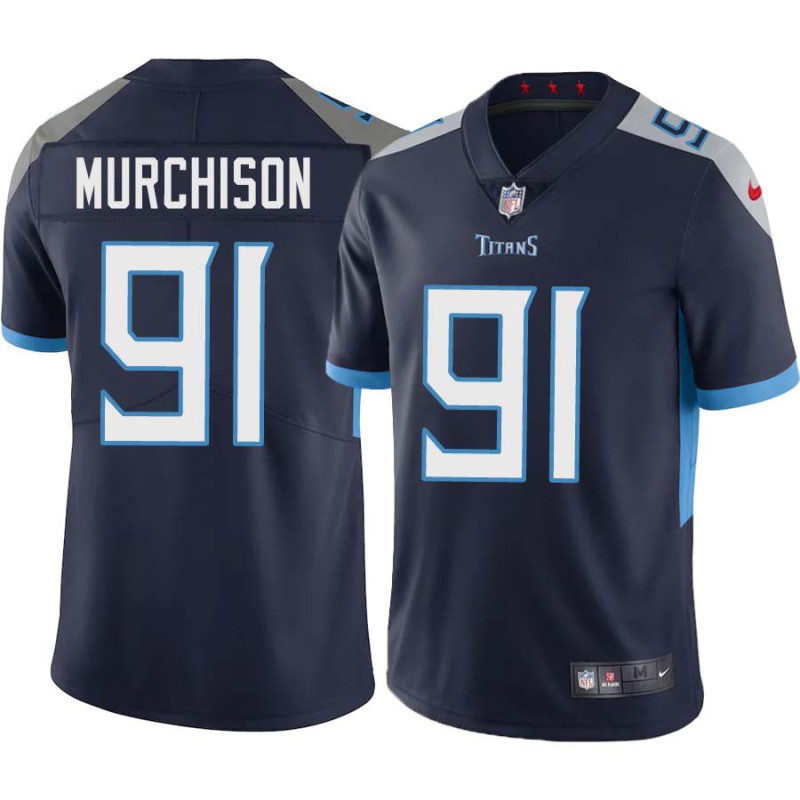 Larrell Murchison #91 Titans China Navy Jersey Paypal