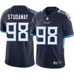 Mark Studaway #98 Titans China Navy Jersey Paypal