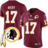 Don Avery #17 Redskins Head Patch Burgundy Jersey