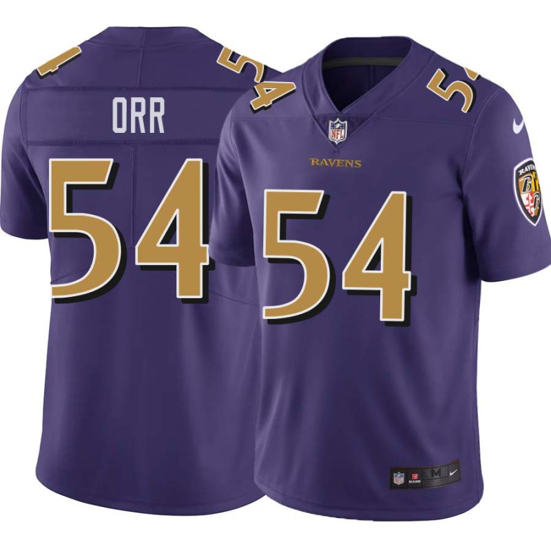 Ravens #54 Zach Orr Purple Jersey