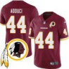 Nick Adduci #44 Redskins Head Patch Burgundy Jersey