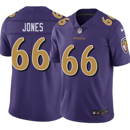 Ravens #66 Tony Jones Purple Jersey