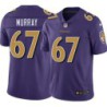 Ravens #67 Jimmy Murray Purple Jersey