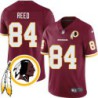 Andre Reed #84 Redskins Head Patch Burgundy Jersey