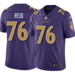 Ravens #76 Jah Reid Purple Jersey