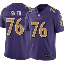 Ravens #76 Andre Smith Purple Jersey