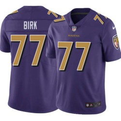 Ravens #77 Matt Birk Purple Jersey