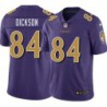 Ravens #84 Ed Dickson Purple Jersey