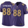 Ravens #88 Quinn Sypniewski Purple Jersey