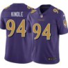 Ravens #94 Sergio Kindle Purple Jersey