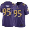 Ravens #95 Paul Frase Purple Jersey