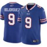 Bills #9 Corey Bojorquez Authentic Jersey -Blue