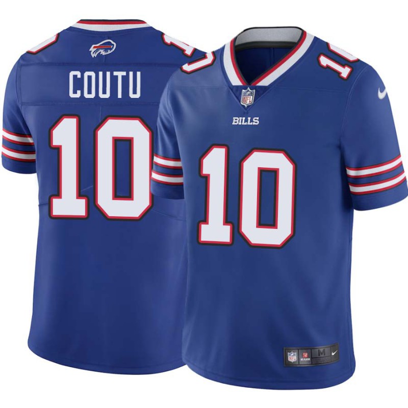 Bills #10 Brandon Coutu Authentic Jersey -Blue