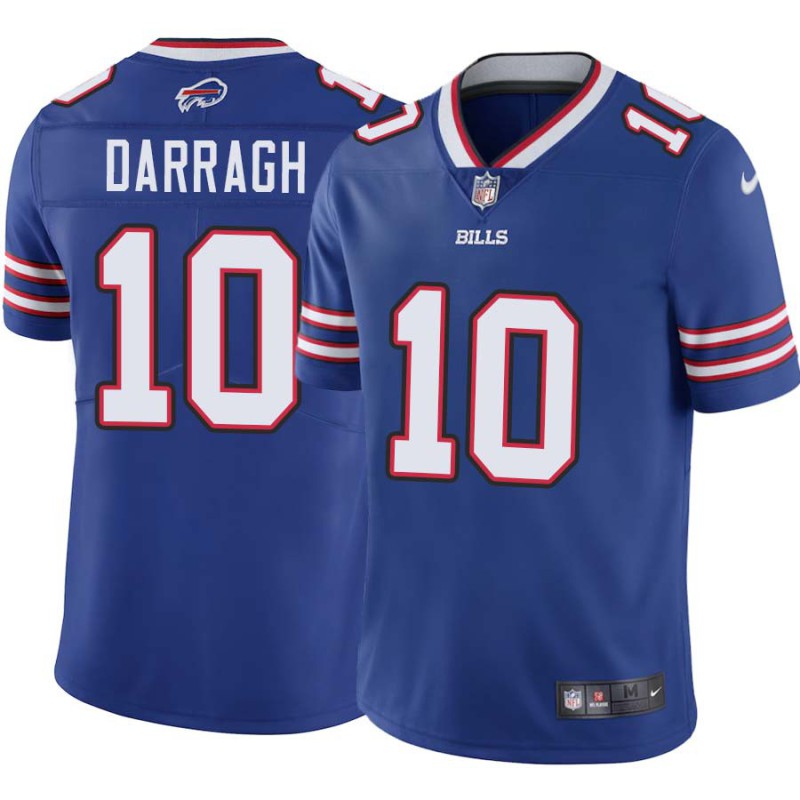 Bills #10 Dan Darragh Authentic Jersey -Blue