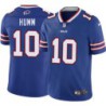 Bills #10 David Humm Authentic Jersey -Blue