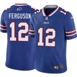 Bills #12 Joe Ferguson Authentic Jersey -Blue