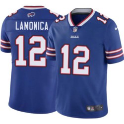 Bills #12 Daryle Lamonica Authentic Jersey -Blue