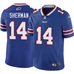 Bills #14 Tom Sherman Authentic Jersey -Blue