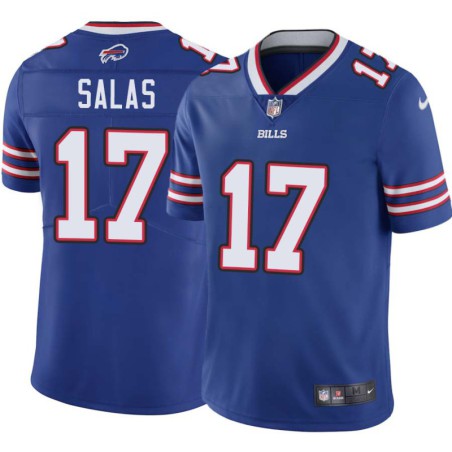 Bills #17 Greg Salas Authentic Jersey -Blue