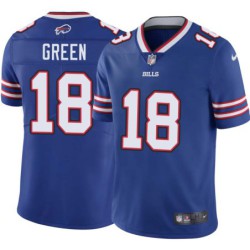 Bills #18 Johnny Green Authentic Jersey -Blue