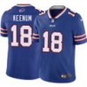 Bills #18 Case Keenum Authentic Jersey -Blue