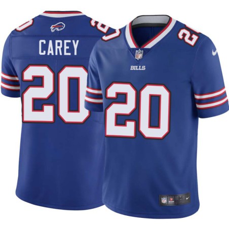 Bills #20 Richard Carey Authentic Jersey -Blue