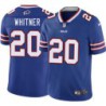 Bills #20 Donte Whitner Authentic Jersey -Blue