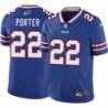 Bills #22 Daryl Porter Authentic Jersey -Blue